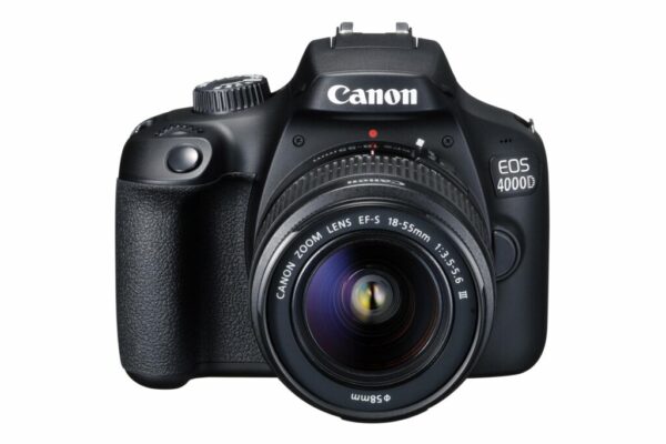 Camera foto Canon kit EOS-4000D + EF-S 18-55mm DCIII, 18.7MP - 3011C018AA