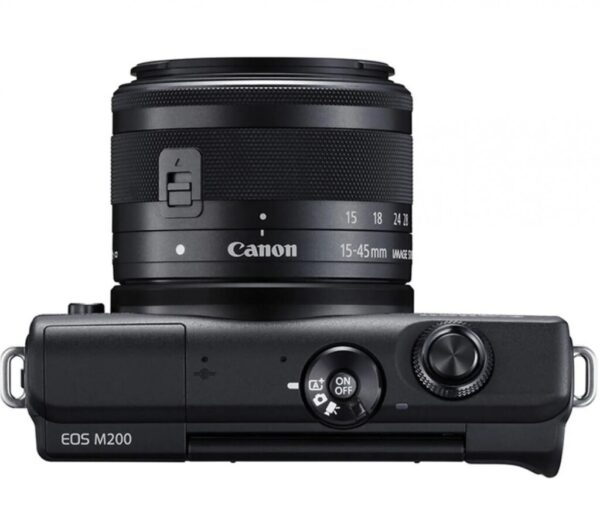 Camera foto mirrorless Canon EOS M200 kit EF-M 15-45mm - 3699C027AA