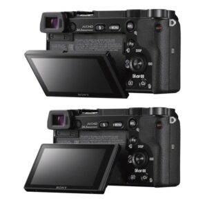 Camera foto Sony A6000 Black + obiectiv SEL 16-50mm - ILCE6000LB.CEC