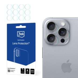 Camera protection film 3mk Lens Protection™ for iPhone 16 Pro Max - PHA-5903108586528