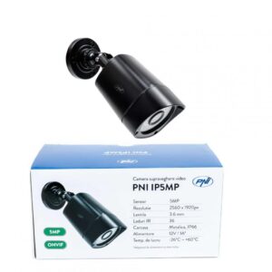 Camera supraveghere video PNI IP5MP cu IP, 5MP, H.265, ONVIF - PNI-IP05MPX