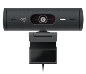 Camera web Logitech Rally BRIO 500 Graphite, rezolutie senzor 4MP - 960-001422