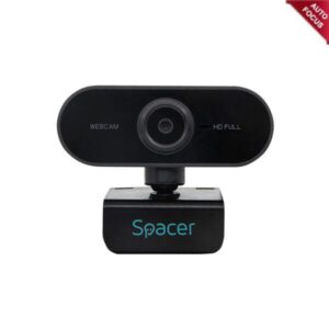 Camera web Spacer FHD, auto-focus, negru - SPW-CAM-01