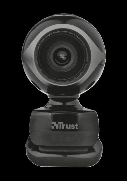 Camera WEB Trust Exis Webcam - black/silver - TR-17003