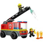 CAMION DE POMPIERI CU SCARA, LEGO 60463 - LEGO60463