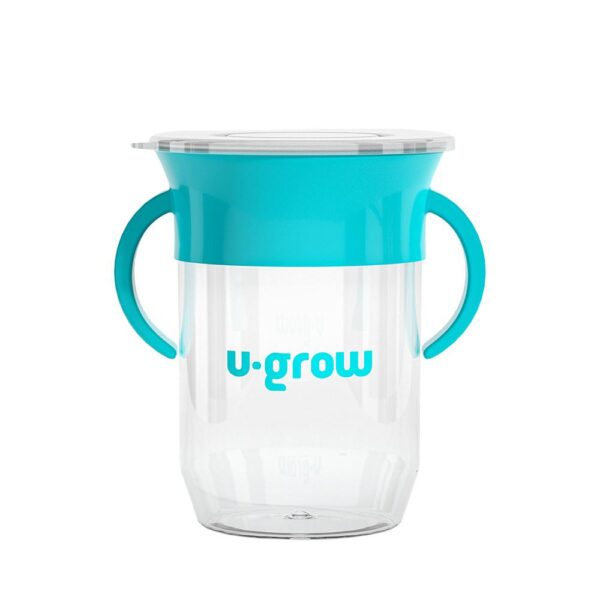 Cana 360 grade cu manere, blue, U-Grow - UG-SIP360-BL