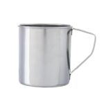 CANA INOX 300 ML, 8 CM, VANORA HOME - VN-SNS-JMT-28