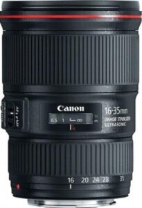 CANON LENS EF 16-35MM F/4 L IS USM - AC9518B005AA