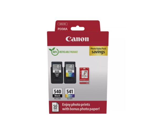 Canon pachet cartuse cearneala PG-540 /CL-541 Photo value pack - 5225B013AA