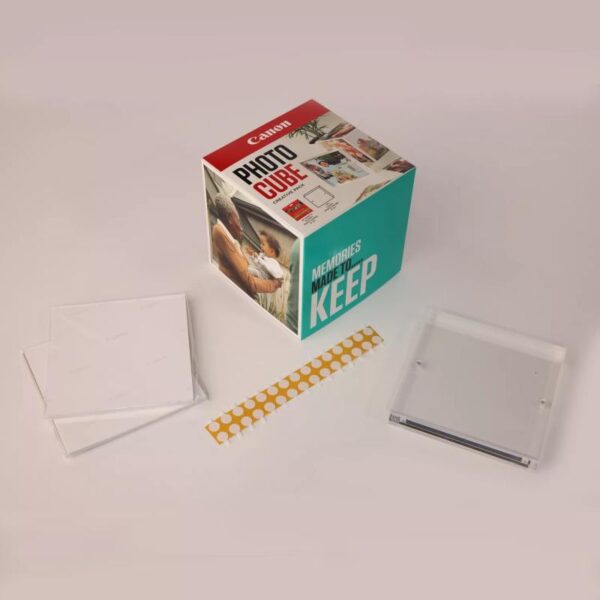 CANON PP-201 13x13CM PHOTO CUBE WH/BL, 40 coli, 1 x rama foto - 2311B076AA