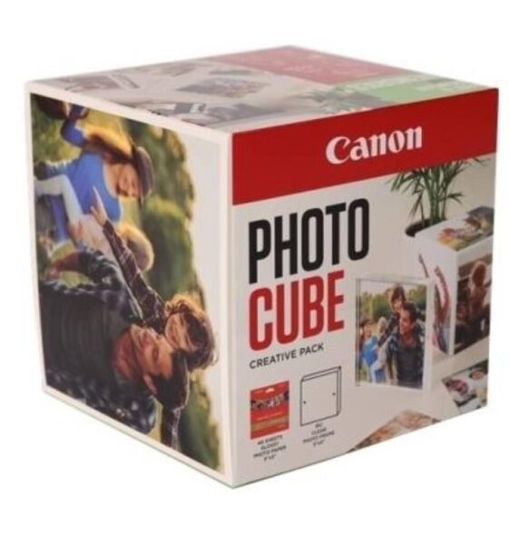 CANON PP-201 13x13CM PHOTO CUBE WH/OR, 40 coli, 1 x rama foto - 2311B077AA