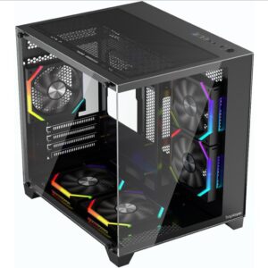 Carcasa 1stPLAYER® Gaming BV5-bk, 5 ventilatoare aRGB plus PWM - BV5 BLACK