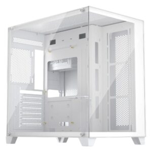 Carcasa 1STPLAYER Gaming MV8 TP WHITE - MV8-TP WHITE