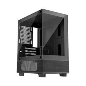 Carcasa 1STPLAYER MI2-A Mid Tower ARGB NEGRU - MI2-A BLACK