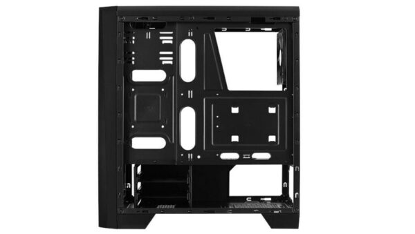 Carcasa Aerocool Cylon Tempered Glass neagra, SPCC Steel ATX Mid Tower - CYLON-BG-BK