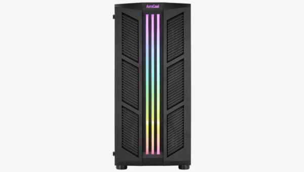 Carcasa Aerocool Prime ARGB, Mid-Tower, fara sursa, ATX, Black - PRIME-G-BK-V2