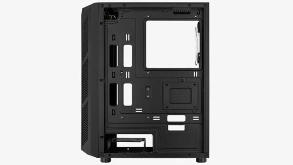 Carcasa Aerocool Prime ARGB, Mid-Tower, fara sursa, ATX, Black - PRIME-G-BK-V2