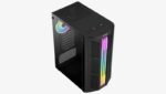 Carcasa Aerocool Prime ARGB, Mid-Tower, fara sursa, ATX, Black - PRIME-G-BK-V2