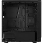 Carcasa Aerocool Rift neagra, SPCC Steel ATX Mid Tower - RIFT-BK