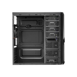 Carcasa Aerocool V3X Advanced neagra, SPCC Steel ATX Mid Tower - V3X-ADVANCED