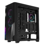 Carcasa Aorus C500 Glass Mid Tower, fara sursa, Mini - GB-AC500G ST