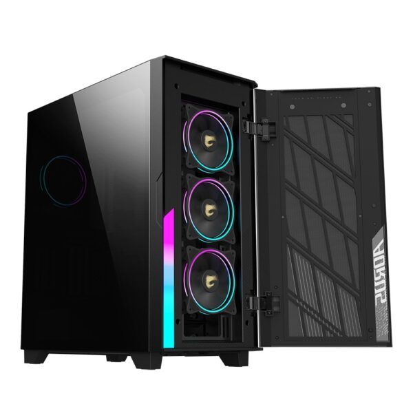 Carcasa Aorus C500 Glass Mid Tower, fara sursa, Mini - GB-AC500G ST