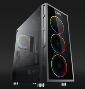 Carcasa Aqirys Antares Midi Tower Black RGB - AQRYS_ANTARES