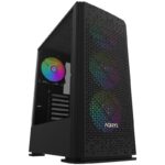 Carcasa AQIRYS Gacrux RGB Mid Tower ARGB NEGRU - AQRYS_GACRUXBK