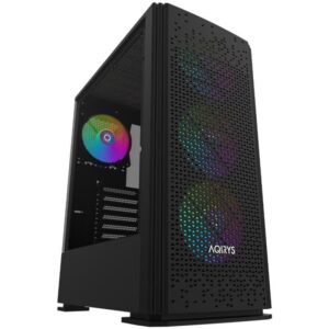 Carcasa AQIRYS Gacrux RGB Mid Tower ARGB NEGRU - AQRYS_GACRUXBK