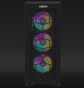 Carcasa Aqirys Naos Pro Mid Tower, 3x bays 3.5", 2x bays 2.5" - AQRYS_NAOSPRO