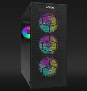 Carcasa Aqirys Naos Pro Mid Tower, 3x bays 3.5", 2x bays 2.5" - AQRYS_NAOSPRO