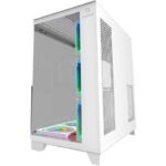 Carcasa AQIRYS Titan Mid Tower ARGB ALB, Tempered Glass - AQRYS_TITANWH