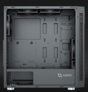 Carcasa Aqirys Ulas Midi Tower Black - AQRYS_ULAS - imagine 6
