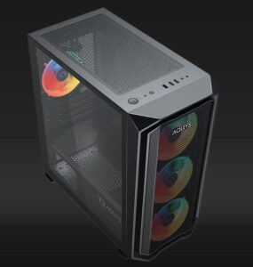Carcasa Aqirys Wezen Midi Tower Black RGB - AQRYS_WEZENBK - imagine 4