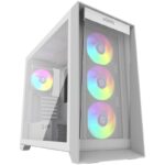 Carcasa AQIRYS XO-1 Mid Tower ARGB ALB, Tempered Glass - AQRYS_XO1WH