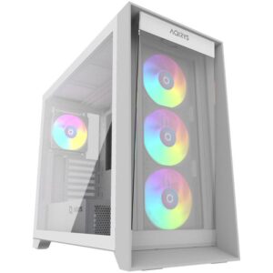 Carcasa AQIRYS XO-1 Mid Tower ARGB ALB, Tempered Glass - AQRYS_XO1WH