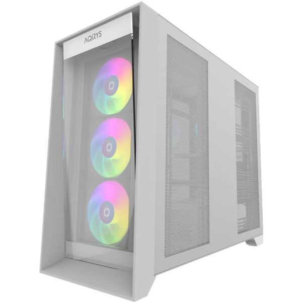 Carcasa AQIRYS XO-1 Mid Tower ARGB ALB, Tempered Glass - AQRYS_XO1WH