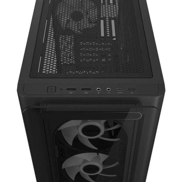 Carcasa ASUS A23 PLUS Mid Tower ARGB NEGRU - A23 PLUS TG ARGB BLACK