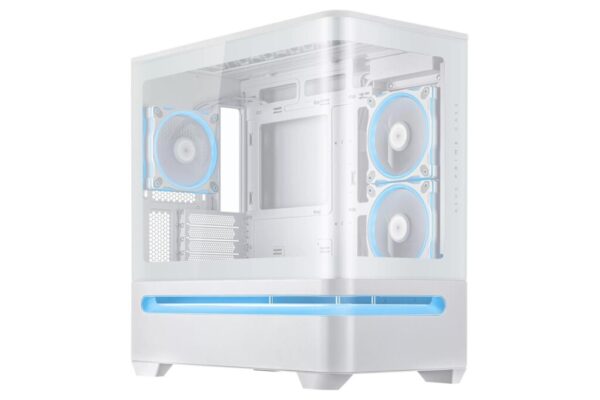 Carcasa ASUS AP202 Small Tower ARGB ALB, Tempered Glass - PRIME AP202 TG ARGB WHITE