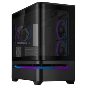 Carcasa ASUS AP202 Small Tower ARGB NEGRU, Tempered Glass - PRIME AP202 TG ARGB BLACK