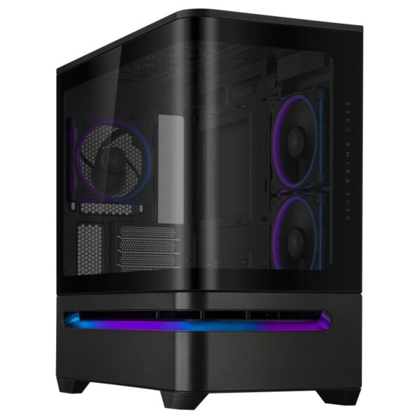 Carcasa ASUS AP202 Small Tower ARGB NEGRU, Tempered Glass - PRIME AP202 TG ARGB BLACK