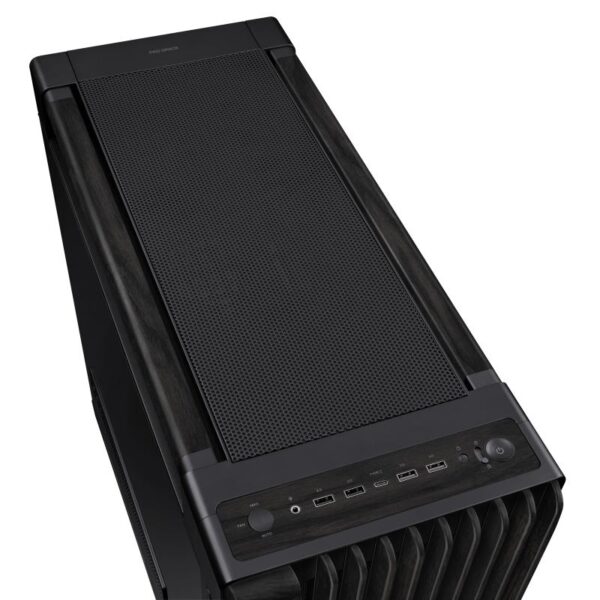 Carcasa ASUS PROART PA602 WOOD EDITION Mid Tower ARGB NEGRU