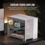 Carcasa CORSAIR 2500D AIRFLOW Micro ATX Dual Chamber ALB - CC-9011264-WW