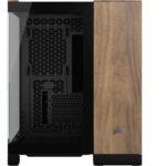 Carcasa CORSAIR 2500X Micro ATX Dual Chamber Black/Walnut Wood - CC-9011286-WW