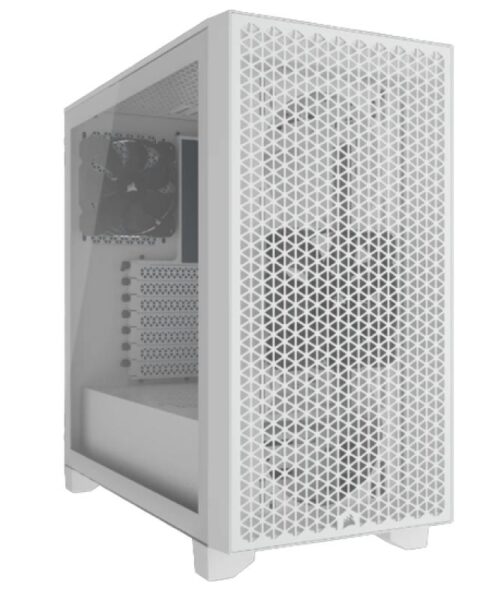 CARCASA CORSAIR 3000D AIRFLOW MID-TOWER TEMPERED GLASS WHITE - CC-9011252-WW
