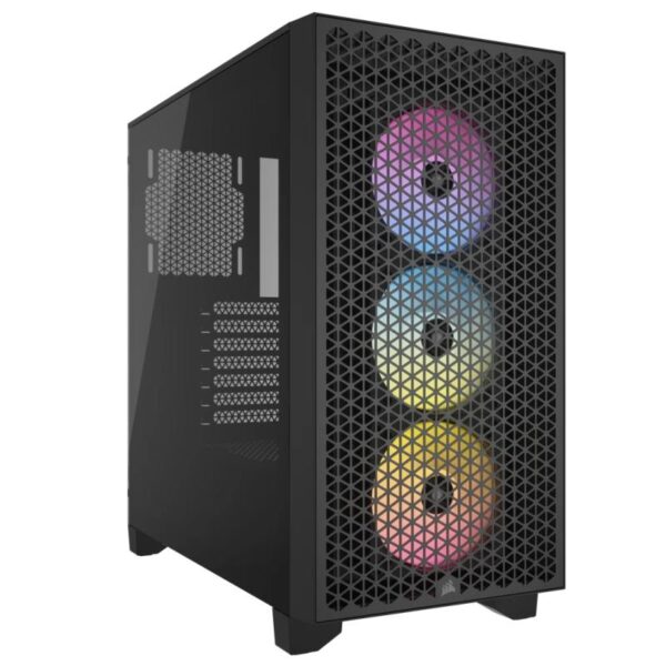 Carcasa Corsair 3000D RGB Mid-Tower, ATX, fara sursa - CC-9011255-WW