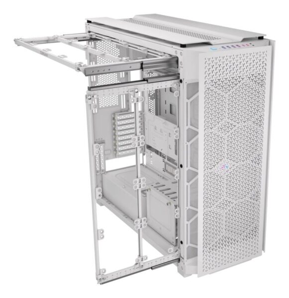 Carcasa CORSAIR 9000D AIRFLOW Super Full Tower RGB ALB - CC-9011274-WW