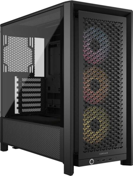 Carcasa CORSAIR FRAME 4000D RS Modular Mid Tower ARGB NEGRU - CC-9011296-WW