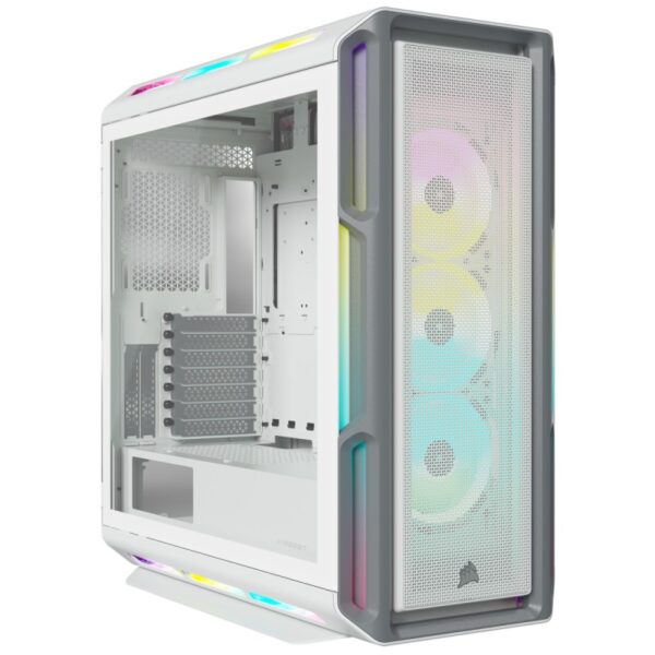 iCUE 5000T RGB Tempered Glass Mid-Tower ATX PC Case - White - CC-9011231-WW