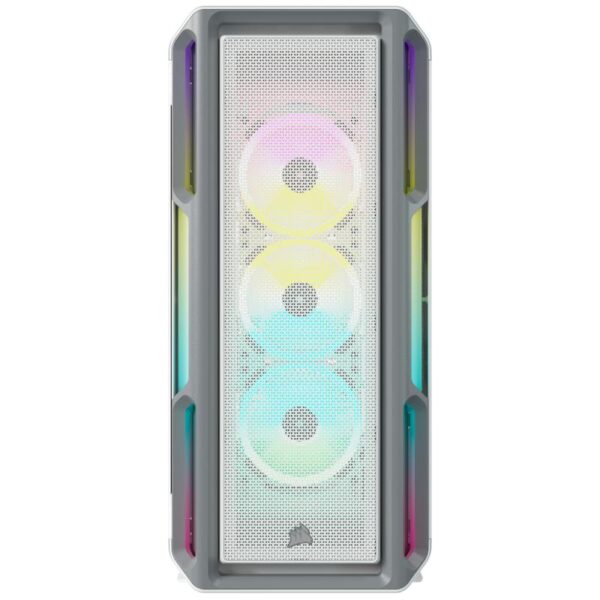 iCUE 5000T RGB Tempered Glass Mid-Tower ATX PC Case - White - CC-9011231-WW